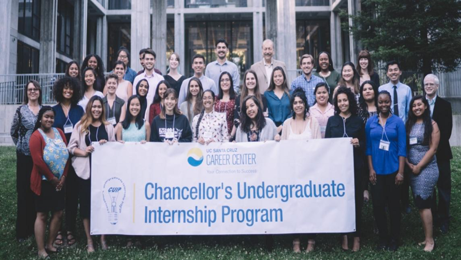 photo of Chancellor&rsquo;s Undergraduate Internship Program participants